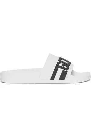 GCDS Chanclas con logo en relieve