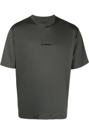 Jil Sander Camiseta con logo estampado