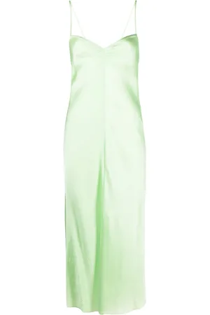 FORTE FORTE Slip dress con efecto arrugado