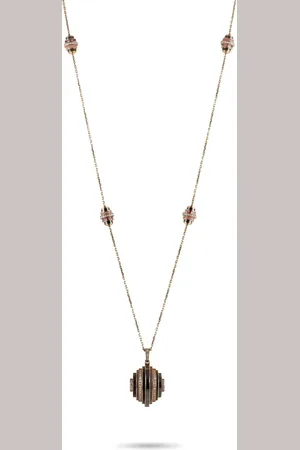 Cartier Collar Collier Nouvelle Vague en oro de 18 ct con múltiples piedras
