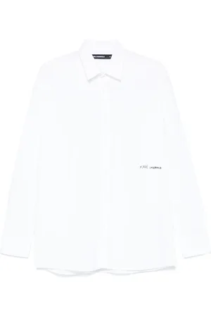Karl Lagerfeld Camisa con aplique del logo