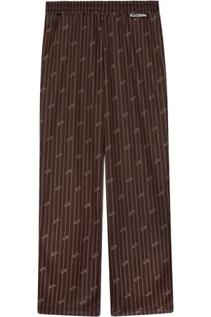 GCDS Pantalones de chándal a rayas diplomáticas