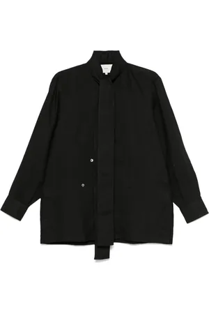 SETCHU Camisa con pañuelo en el cuello