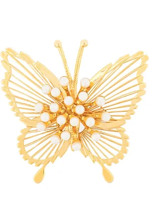 Susan Caplan Broche estilo mariposa 1970