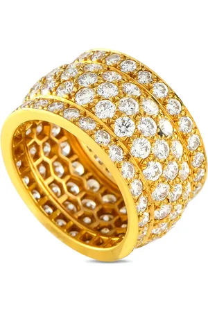 Cartier Anillo Nigeria en oro amarillo de 18 ct con diamantes