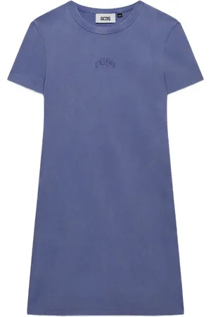 GCDS Vestido corto de algodón