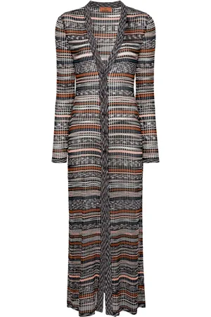 Missoni Cárdigan largo a rayas