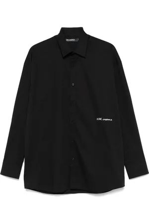 Karl Lagerfeld Camisa con aplique del logo
