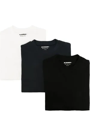Jil Sander Pack de tres camisetas