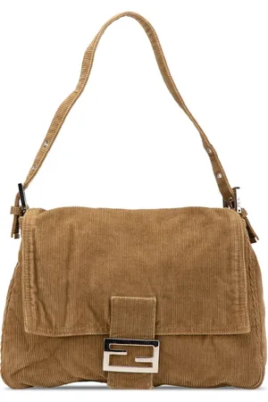 Fendi Bolso de hombro Mamma Forever de pana 2010-2024