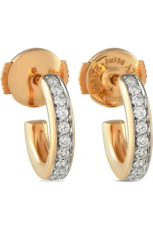 Pomellato Pendientes en oro amarillo de 18 ct con diamantes