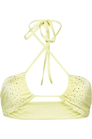 FORTE FORTE Top de bikini con cuello halter