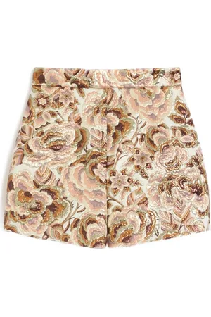 VALENTINO GARAVANI Pantalones cortos con motivo floral en jacquard