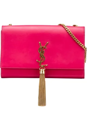 Saint Laurent Bandolera Kate Tassel mediana con monograma clásico en piel de becerro suave 2014