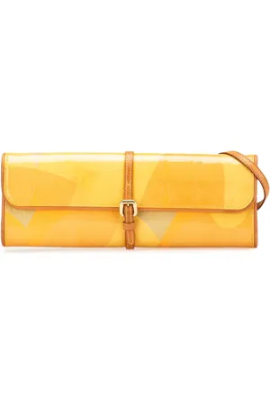 LOUIS VUITTON Bandolera Monogram Vernis Fleurs Pochette 2000