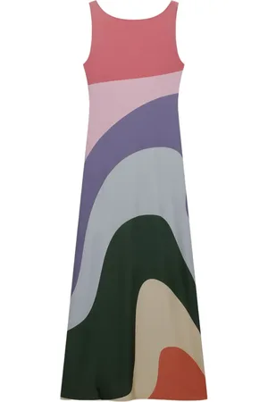 GCDS Vestido midi Rainbow