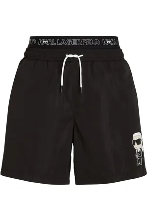 Karl Lagerfeld Bañador Ikon con cintura doble