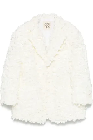 DOUUOD KIDS Blazer con aplique floral