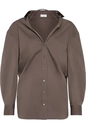 Brunello Cucinelli Camisa con botones