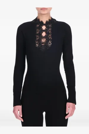 ERMANNO SCERVINO Jersey con detalle de encaje