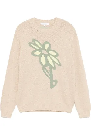 Maison Kitsuné Jersey Abstract Daisy en intarsia