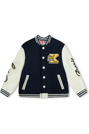 Kenzo Chaqueta bomber con logo de apliques