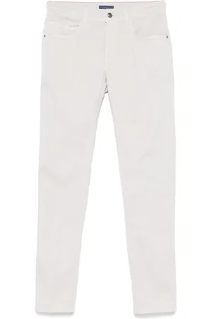 FAY Pantalones con parche del logo