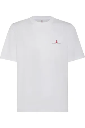 Brunello Cucinelli Camiseta de algodón