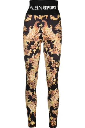 Philipp Plein Leggins con motivo Baroque