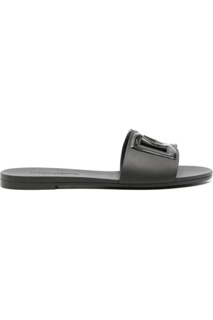Dolce & Gabbana Sandalias con logo en relieve