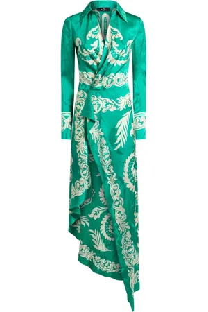 Etro Vestido cruzado