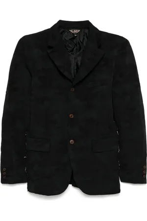 Comme des Garçons Chaqueta con motivo militar en jacquard