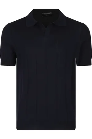 Gran Sasso Ribbed polo shirt