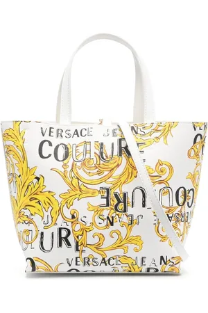 VERSACE Bolso shopper con logo estampado