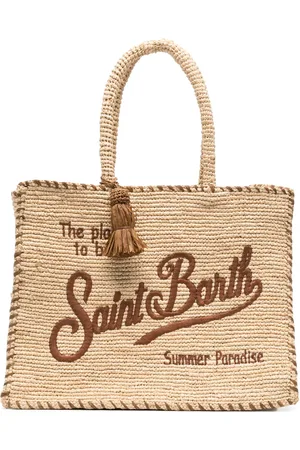 MC2 SAINT BARTH Bolso shopper Vanity de rafia