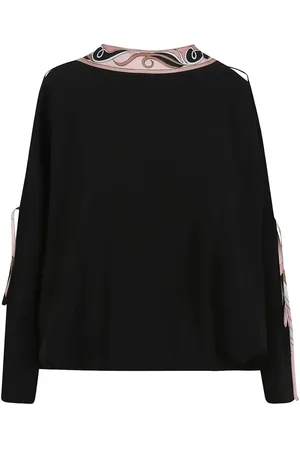 Puccini Blusa con espalda abierta