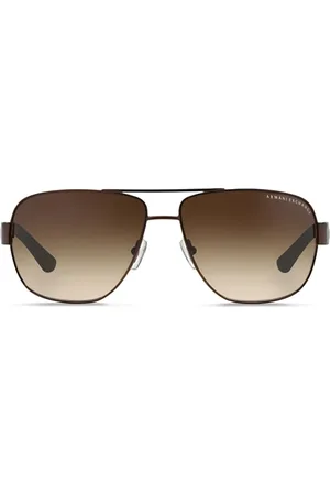 Armani Exchange Gafas de sol con montura de navegante