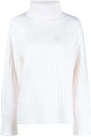 Lanvin Jersey de punto con cuello alzado
