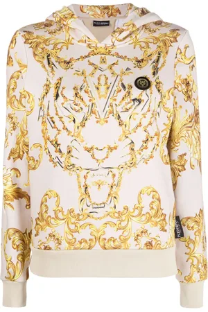 Philipp Plein Sudadera con capucha y motivo Baroque
