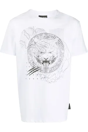 Philipp Plein Camiseta con estampado Tiger