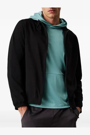 Calvin Klein Cortavientos con franja del logo