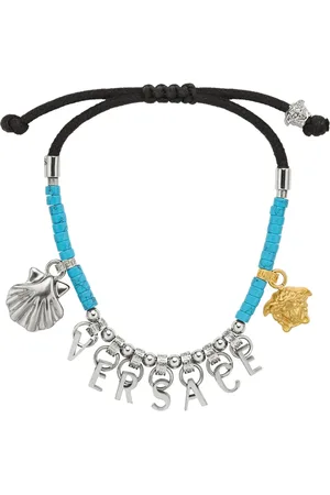 VERSACE Pulsera con colgante del logo