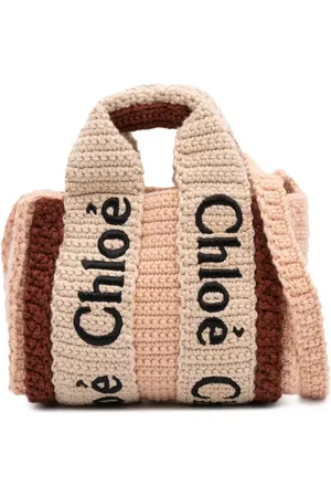 Chloé Bolso satchel Crochet Woody mini 2002-2024