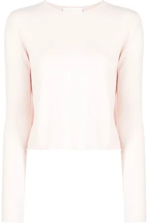 Lisa Yang Jersey de punto con cuello redondo
