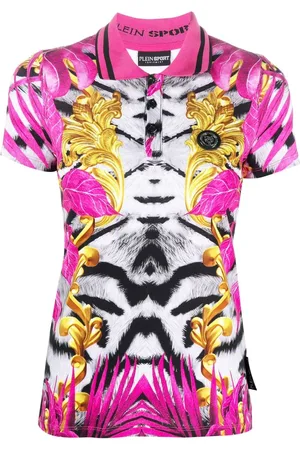 Philipp Plein Polo con estampado gráfico
