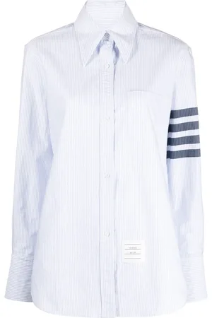Thom Browne Camisa con motivo 4-Bar