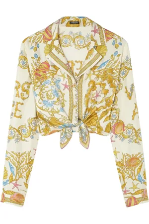 VERSACE Camisa Underwater Barocco