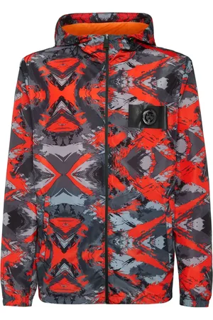 Philipp Plein Chaqueta con capucha y logo