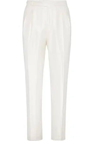 Brunello Cucinelli Pantalones de seda