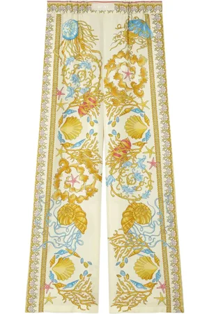 VERSACE Pantalones Underwater Barocco